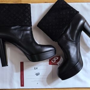 AUTHENTIC LOUIS VUITTON BOOTS